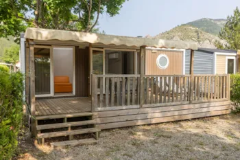 Mietunterkunft - Mobilheim Confort - 2  Zimmer - Camping Les Princes d'Orange