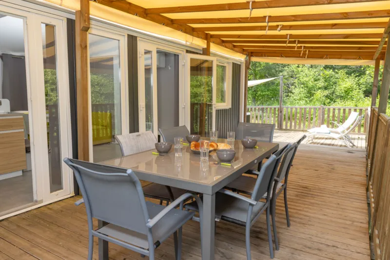 Mobil Home Prestige Spa - 3 Chambres Dont 1 Suite Parentale - Draps, Serviettes Et Plancha