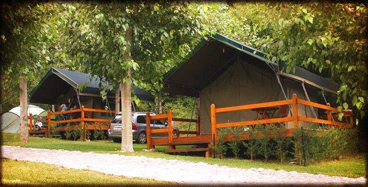 Tenda di lusso Glamping AIGUESTORTES