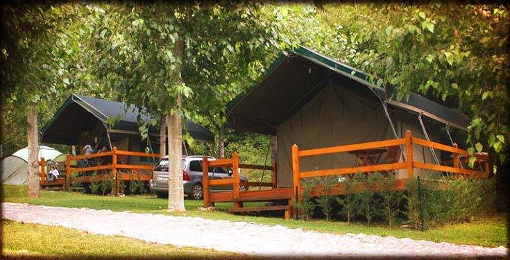 Luxuszelte Glamping AIGUESTORTES