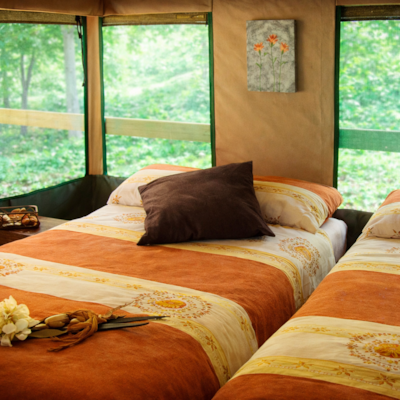 Tent Glamping AIGUESTORTES — 2