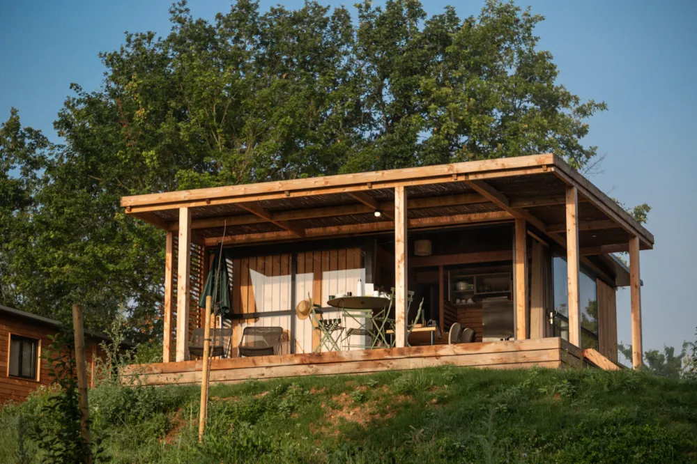 Location - Chalet Evasion Vista - Huttopia Pays de Cordes sur Ciel