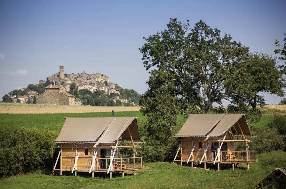 Location - Cahutte - Huttopia Pays de Cordes sur Ciel