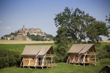 Huuraccommodatie(s) - Cahutte - Huttopia Pays de Cordes sur Ciel