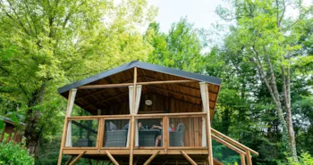 Mietunterkunft - Natur- Und Komfort-Lodge - Camping La Bageasse
