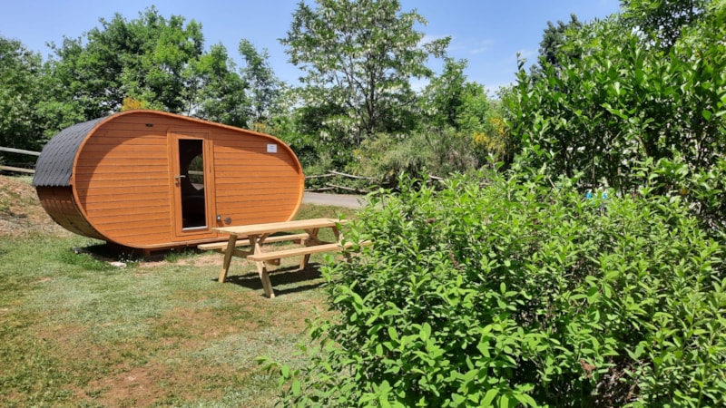 Hutte étape nature