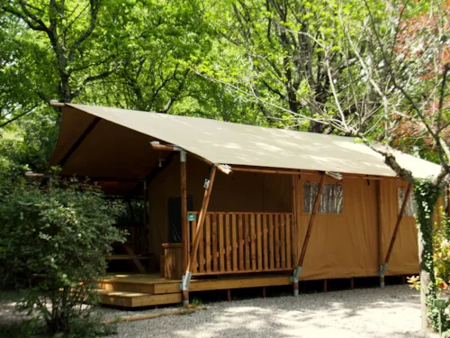 Accommodation - Safari Lodge Tent - image n°1 - CAMPING LE MAS DU SARTRE