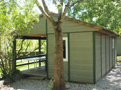 Accommodation - Chalet Reve 35M² - image n°2 - CAMPING LE MAS DU SARTRE
