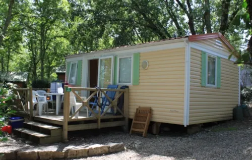 Huuraccommodatie(s) - Stacaravan Venus 25M² - image n°2 - CAMPING LE MAS DU SARTRE