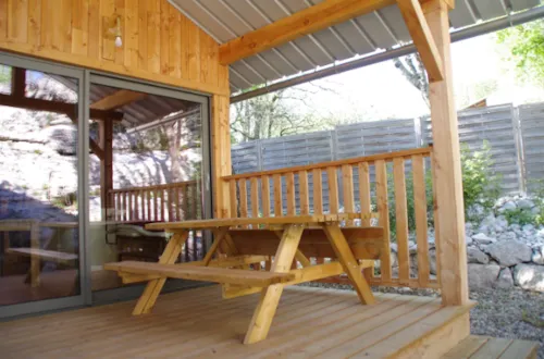 Accommodation - Chalet Evasion - image n°4 - CAMPING LE MAS DU SARTRE