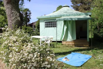 Mietunterkunft - Bengalisches Zelt - Le Domaine du CASTEX - Camping & Hébergement