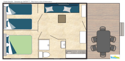 Chalet 2 bedrooms