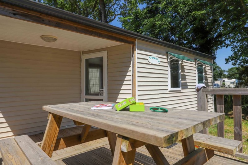 Mobile-home 4 pers. Confort 2 chambres + TV