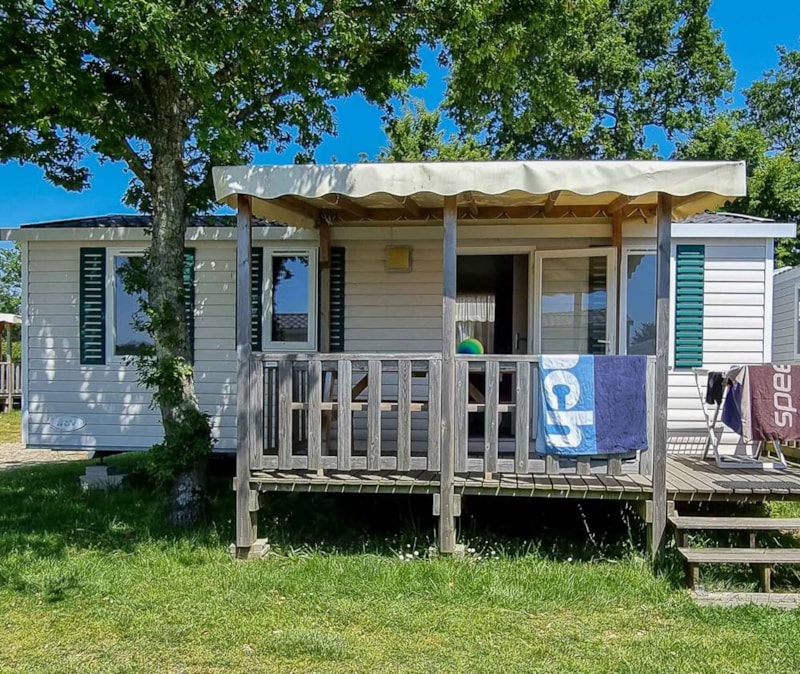 Mobile-home 4/6 pers. Confort 2 chambres + TV