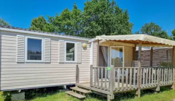 Mietunterkunft - Mobile-Home Confort 3 Zimmer +Tv - Camping Le Moulin de Cantizac