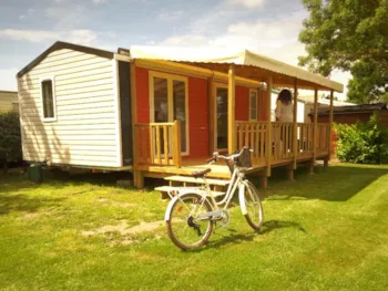 Mietunterkunft - Mobilheim Gamme Prestige - Camping du Port de Moricq