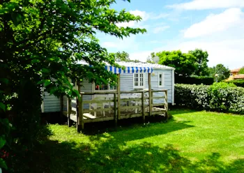 Mietunterkunft - Mobil Home Gamme Eco - Camping du Port de Moricq