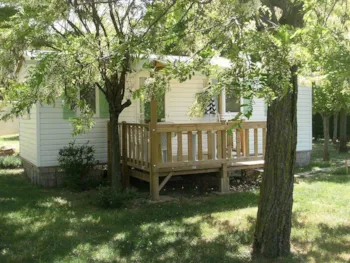Mietunterkunft - Mobilheim Titania - 28M² - 2 Zimmer - Domaine Camping  Les Roches