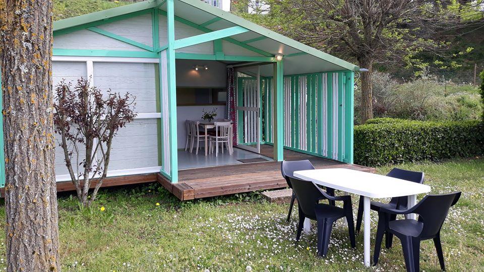 Mietunterkunft - Hütte Titom - 32M² - 2 Zimmer - Domaine Camping  Les Roches