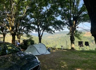 Pitch - Package 1 Person Only:  For Bike Or Motorbike With Small Tent On Shared Pitch - image n°3 - Domaine Camping  Les Roches
