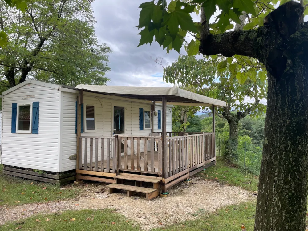 Location - Mobil Home Confort - 26M² - 2 Chambres - Domaine Camping  Les Roches