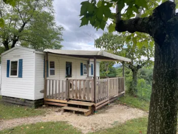 Mietunterkunft - Mobilheim Confort - 26M² - 2 Schlafzimmer - Domaine Camping  Les Roches