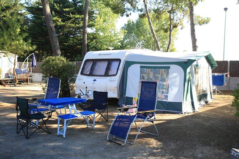Camping pitch 85-100m²