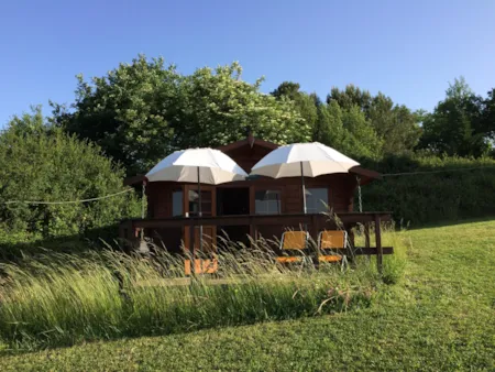 Accommodation - Small-Chalet - Camping Naturiste Le Coteau de l'Herm