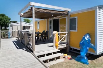 Mietunterkunft - Mobilheim Life - Behindertengerecht - 31M² - 2 Schlafzimmer - Clico Chic - Camping Les Chouans