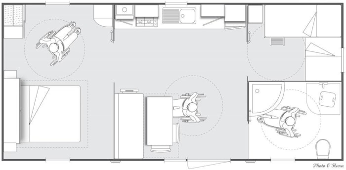 Mobil Home Life Pmr - 31M² - 2 Chambres