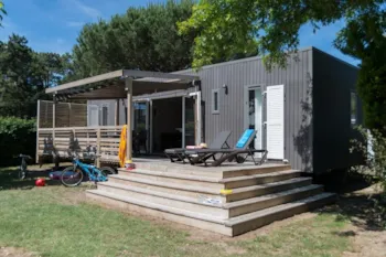 Mietunterkunft - Mobilheim Paradisus Premium - 40M² - 2 Schlafzimmer - Clico Chic - Camping Les Chouans