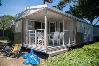 Mietunterkunft - Mobilheim Dune - 31M² - 3 Schlafzimmer Mit Terrasse - Clico Chic - Camping Les Chouans
