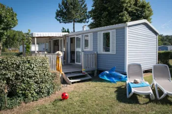 Mietunterkunft - Mobilheim Grand Large - 32M² - 3 Schlafzimmer Mit Terrasse - Clico Chic - Camping Les Chouans
