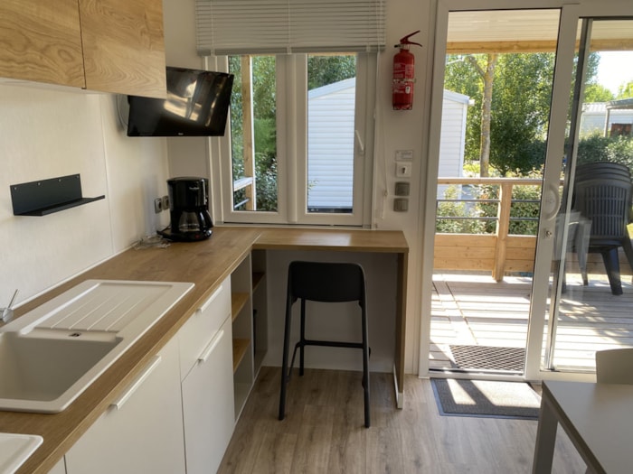 Mobil-Home Florida - 28M² - 2 Chambres Avec Terrasse 4 Pers.