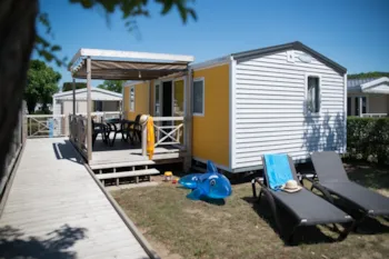 Mietunterkunft - Sun Life Tv - 31M² - 2 Schlafzimmer - Clico Chic - Camping Les Chouans