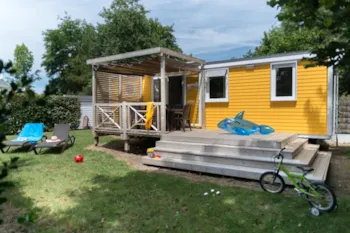 Mietunterkunft - Resort + Tv - 32M² - 3 Schlafzimmer - Clico Chic - Camping Les Chouans