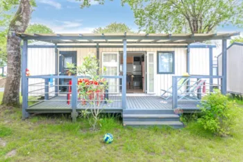 Mietunterkunft - Rose Top Presta Placette - 33M² - 2 Schlafzimmer - Clico Chic - Camping Les Chouans
