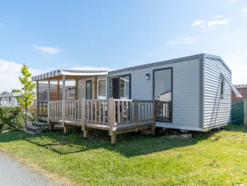 Mietunterkunft - Premium  2 Zimmer - 30M²  - Terrasse - Camping LE CHATEAU
