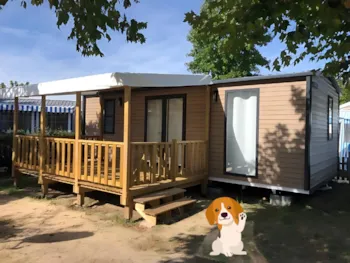 Mietunterkunft - Cani Cottage 2 Chambres Env. 30M² - Camping LE CHATEAU