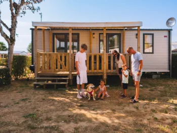 Mietunterkunft - Cani Cottage 3 Chambres Env. 30M² - Camping LE CHATEAU