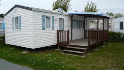 Mobilhome 27 M² / 2 Chambres - Terrasse Bois Semi-Couverte (+ De 8 Ans)