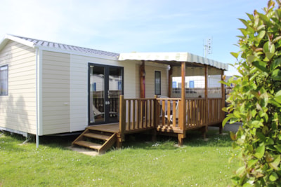 Mobile home Grand Confort 24 m² / 2 bedrooms - Half-covered terrace — 1