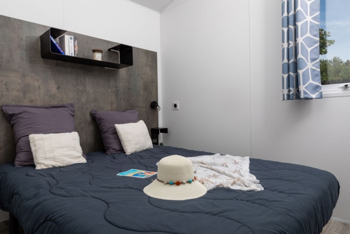 Mobilhome Grand Confort 27M² / 2 Chambres - Terrasse Couverte