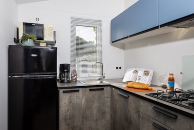 Mobile home Grand Confort 27m² / 2 bedrooms - Half-covered terrace — 2