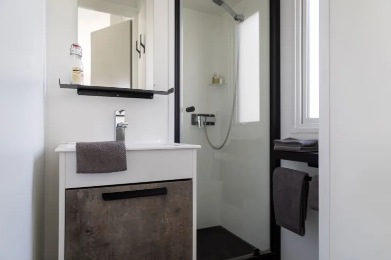 Mobilhome Grand Confort 27M² / 2 Chambres - Terrasse Couverte