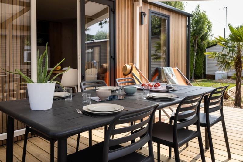 Stacaravan 30m² 2 slaapkamers - Comfort Plus