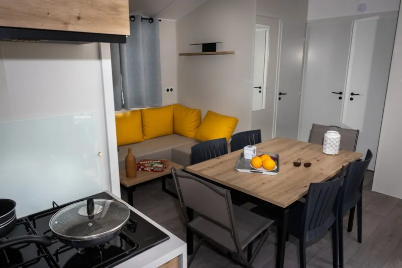 Mobilhome Grand Confort 30M² / 2 Chambres - Terrasse Couverte