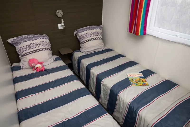 Mobilhome Grand Confort 24 M² / 2 Chambres - Terrasse Couverte