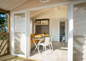 Mietunterkunft - Cottage 27M² 2 Chambres - Premium - Camping La Prairie ****