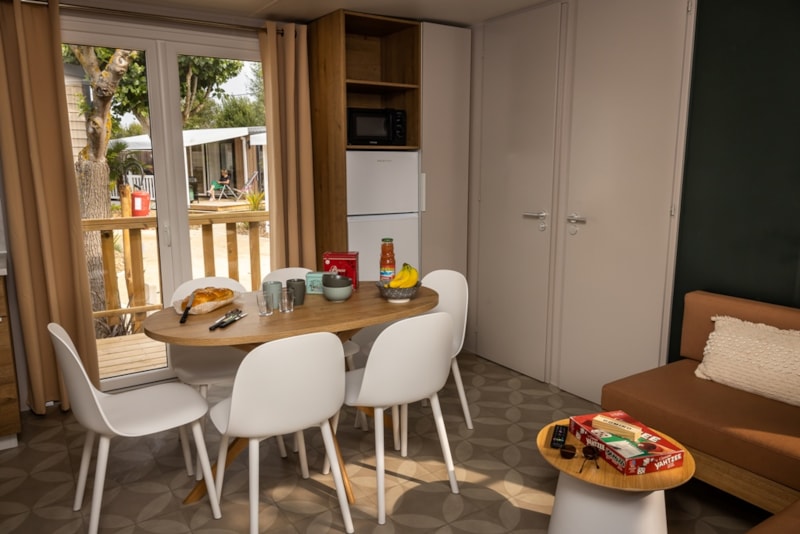 Stacaravan 31m² 3 slaapkamers - Comfort Plus